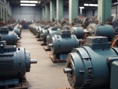 Промышленные электродвигатели: типы, характеристики и области применения