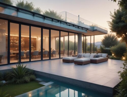 Панорамное остекление веранд и террас: цена за м2