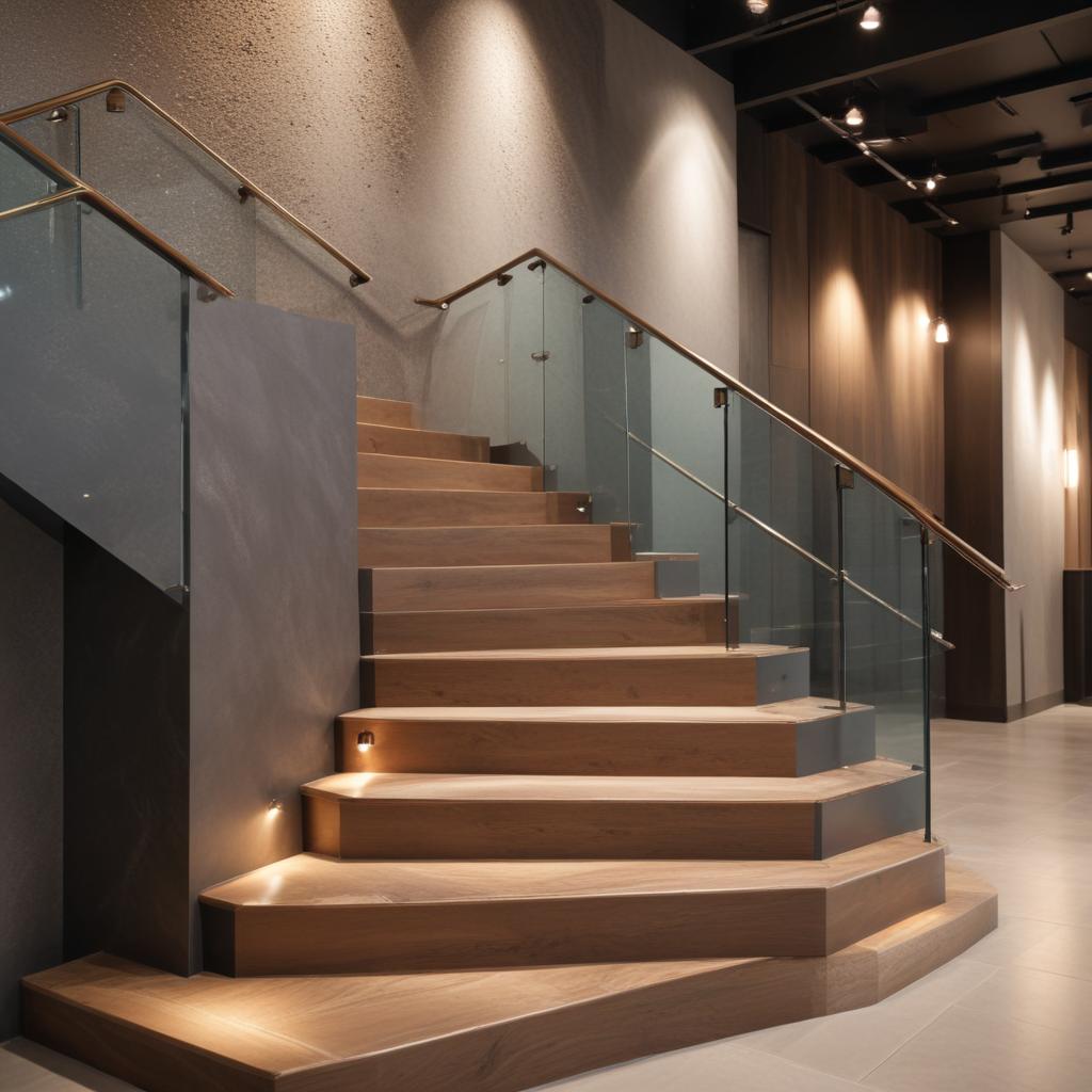 Ступени C3: обзор материалов и технологий облицовки ступеней