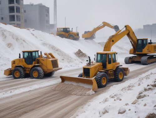 Бульдозерные и снегоуборочные отвалы: виды и применение