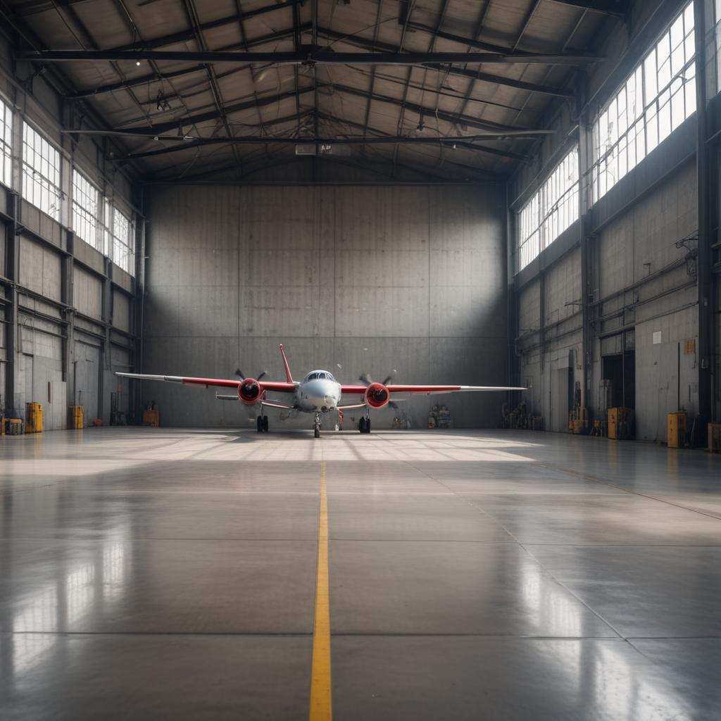 Полы для ангара под ключ: бетонные и наливные варианты, цена за квадратный метр