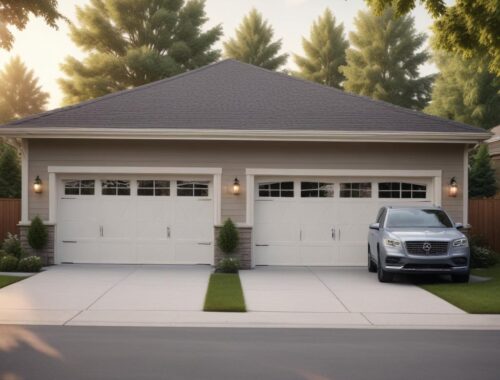 Гараж на 2 машины с хозблоком под ключ: проект с ценой от 35000 рублей Гараж на 2 машины с хозблоком под ключ: проект с ценой от 35000 рублей