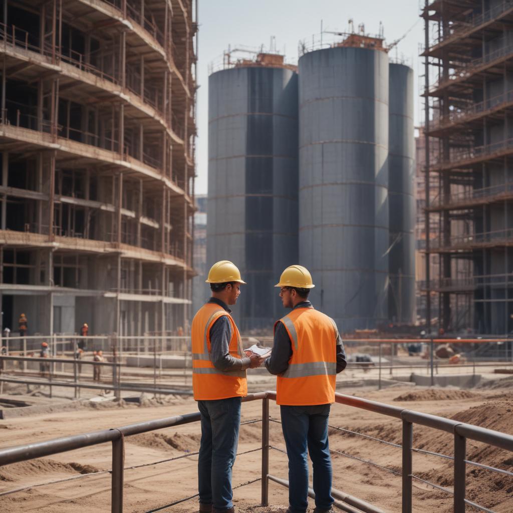 Монтаж вертикальных стальных резервуаров РВС: этапы работ, требования к конструкции и контролю