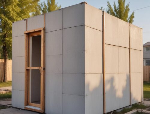 Хозблок со сборкой на участке: цена от 45000 рублей