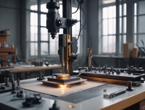 Строительная испытательная лаборатория проводит анализ материалов и испытания их характеристик