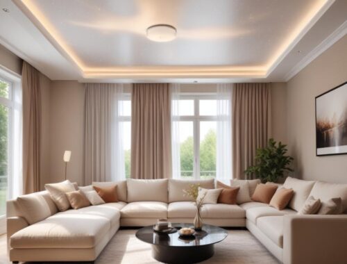 Натяжные потолки: цена установки за м2 и факторы формирования стоимости