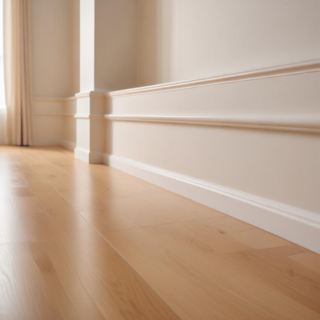 Полиуретановые плинтусы: характеристики материала, монтаж и применение