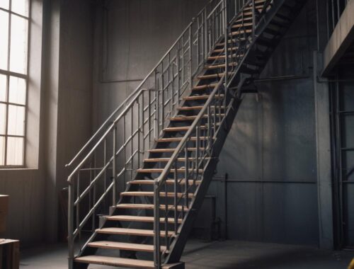 Лестницы на металлокаркасе: изготовление и монтаж