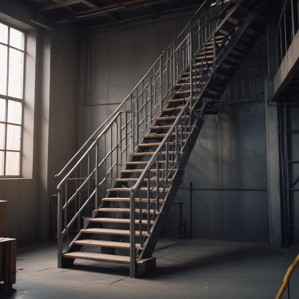 Лестницы на металлокаркасе: изготовление и монтаж