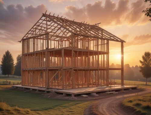Строительство деревянных домов под ключ: принципы реализации и этапы проекта
