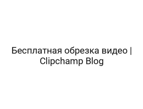 Бесплатная обрезка видео | Clipchamp Blog