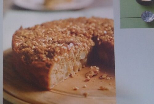 Готовим по книге: 3 — Яблочный пирог с крошкой (Streuselkuchen) из Германии | Пикабу