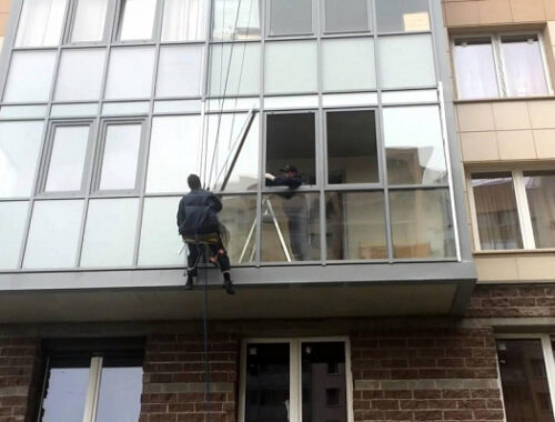 Утепление и отделка лоджии с холодным фасадным остеклением, балконы, своими руками — Идеи ремонта