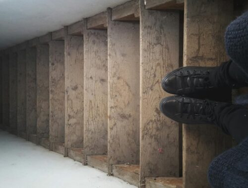 Утепление пола в бане по лагам снизу