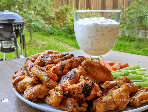 Рецепт: Соус «Ранч» на гриле (видео) — Гриль и барбекю