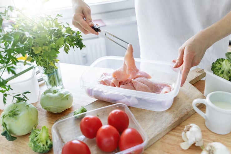 Как быстро разморозить курицу в микроволновке